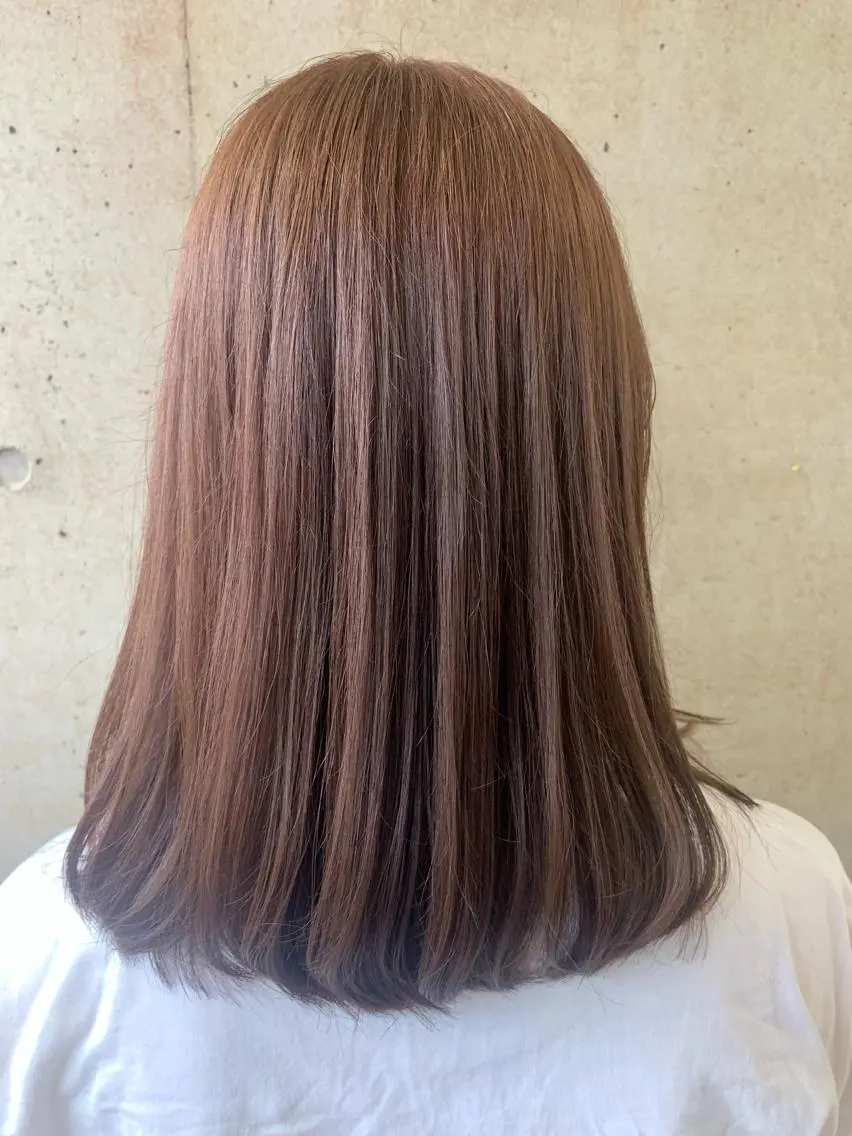 カラー ベージュカラー カット ヘアカラー トリートメント ヘッドスパ 近 紗理奈のヘアスタイル