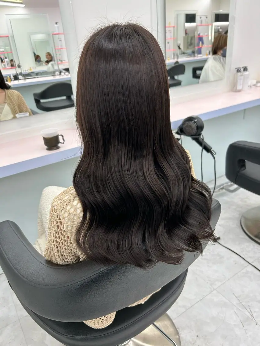 ロング カラー ヘアアレンジ ブリーチ ブラウンカラー ケアブリーチ 透明感カラー ダブルカラー カット ヘアカラー トリートメント ブリーチなしの達人 🌈KAITOのヘアスタイル