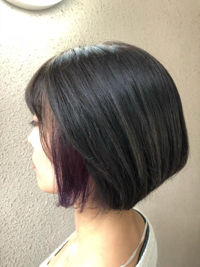 ミディアム カラー パーマ ヘアアレンジ メンズ キッズ ネイル マツエク・マツパ メンズインナーカラー インナーカラー 新宿/髪質改善/ 美髪矯正✨浅江通友のヘアスタイル