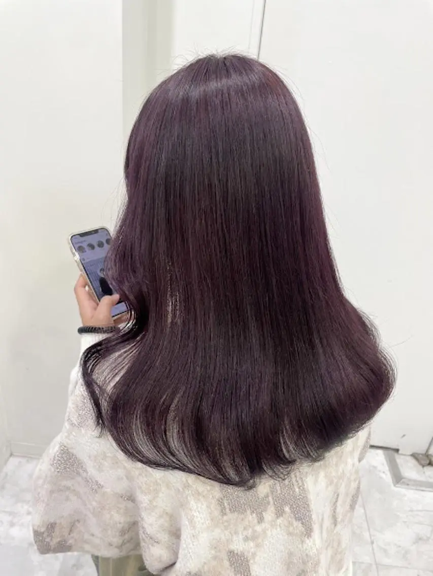 カラー 🪞official THREE 横浜🎀のヘアスタイル
