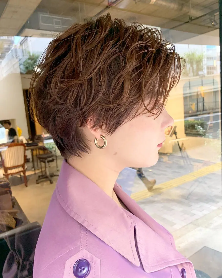 ショート ショート・ボブ ・ウルフ✂︎IMAIのヘアスタイル