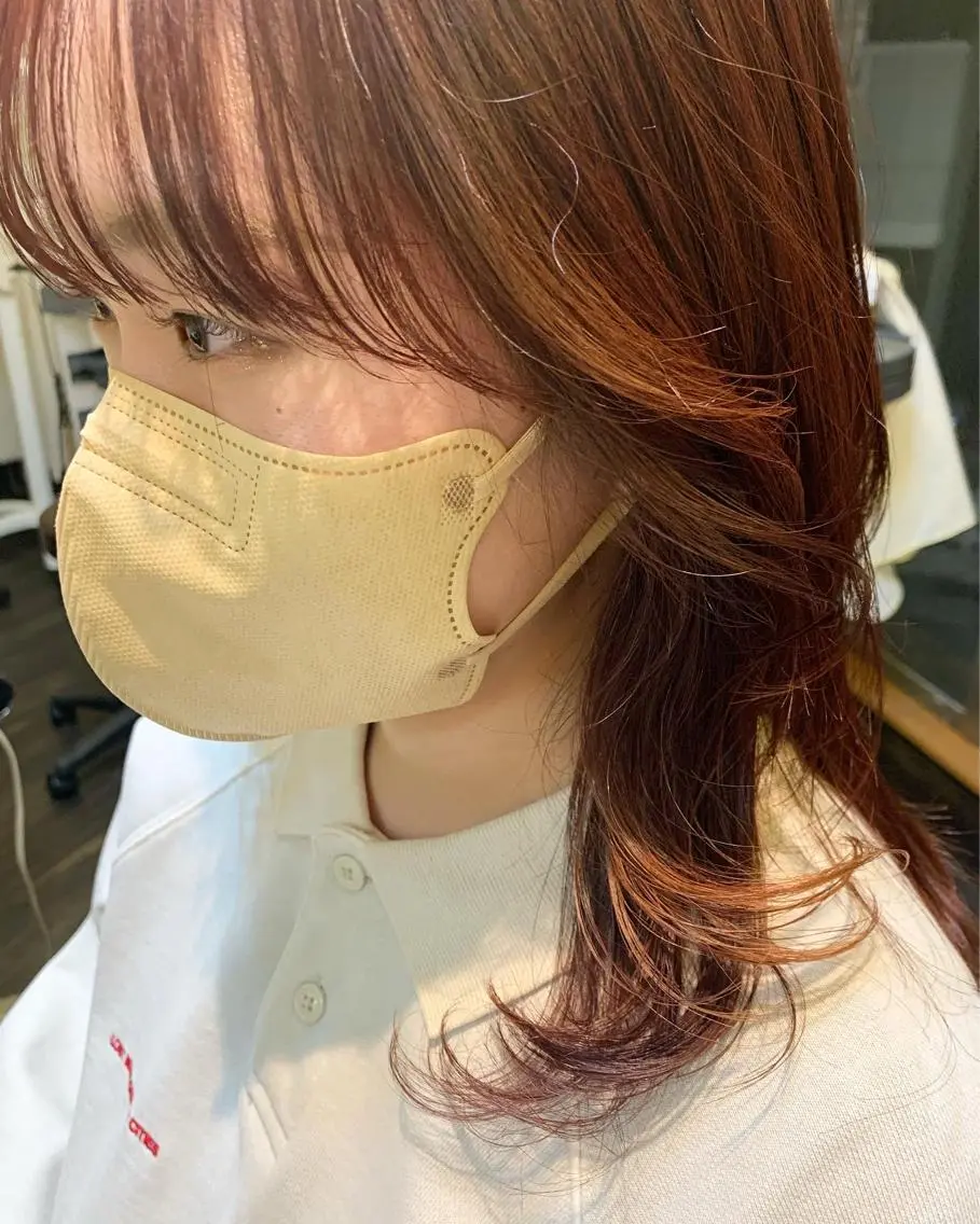 セミロング カラー 🌸スタイリスト 山浦美恵のヘアスタイル