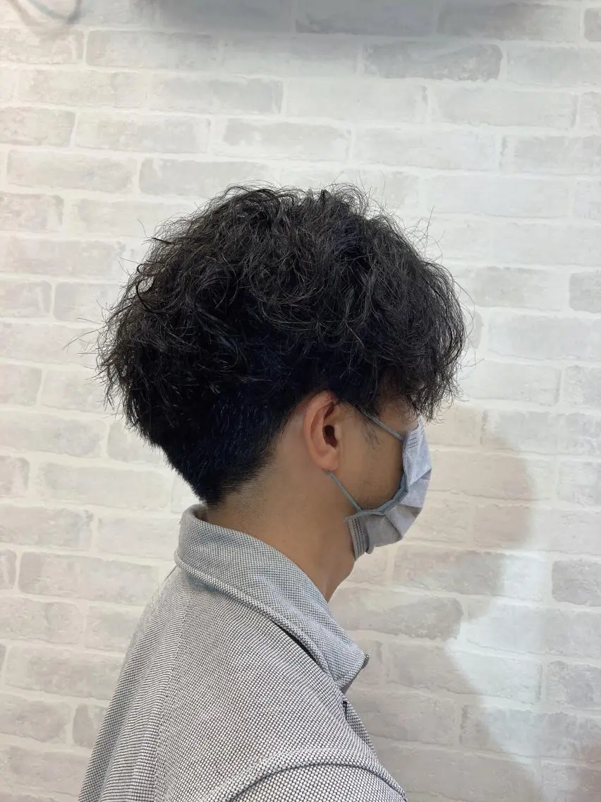 パーマ 大澤 唯のヘアスタイル