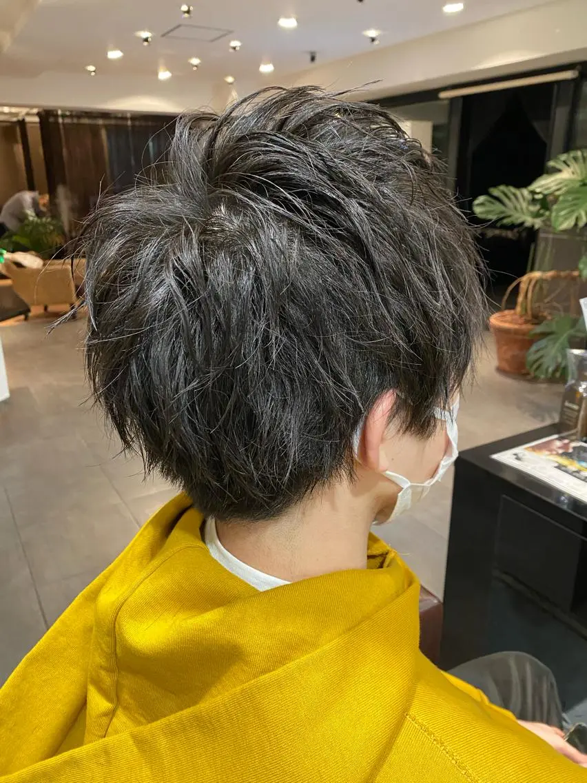 メンズ カット ⭕️メンズパーマ⭕️ 山口 裕太郎のヘアスタイル