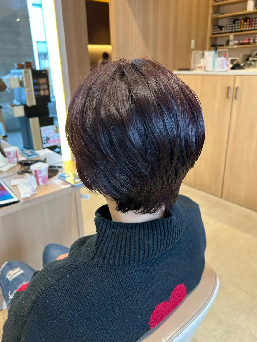 ショート ショートヘア メンズカット× ヘッドスパUSAMIのヘアスタイル