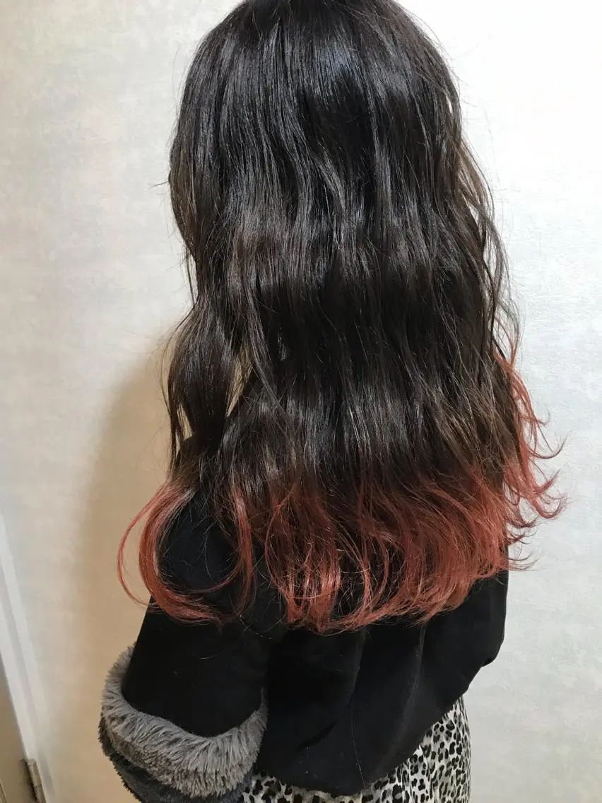 ロング カラー 🧡色落ちまで2度 楽しめる🧡ヨシキのヘアスタイル