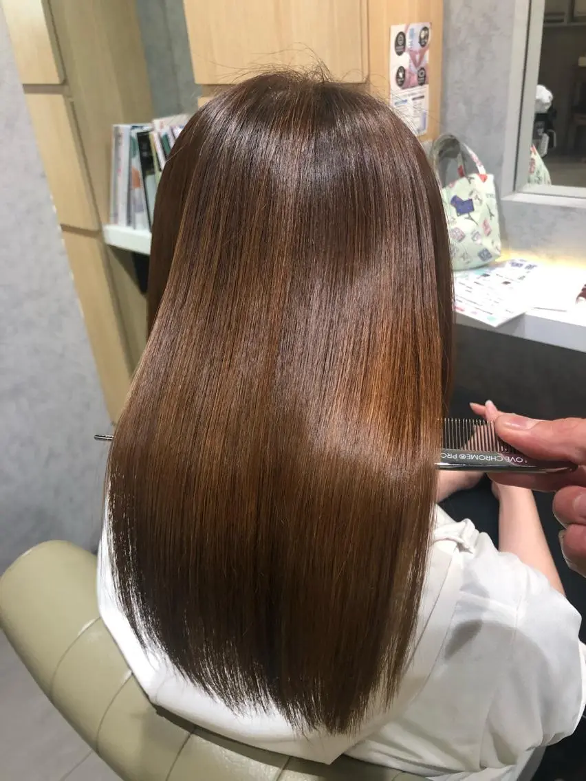 ミディアム 【髪質改善特化･ 福田航洋】のヘアスタイル