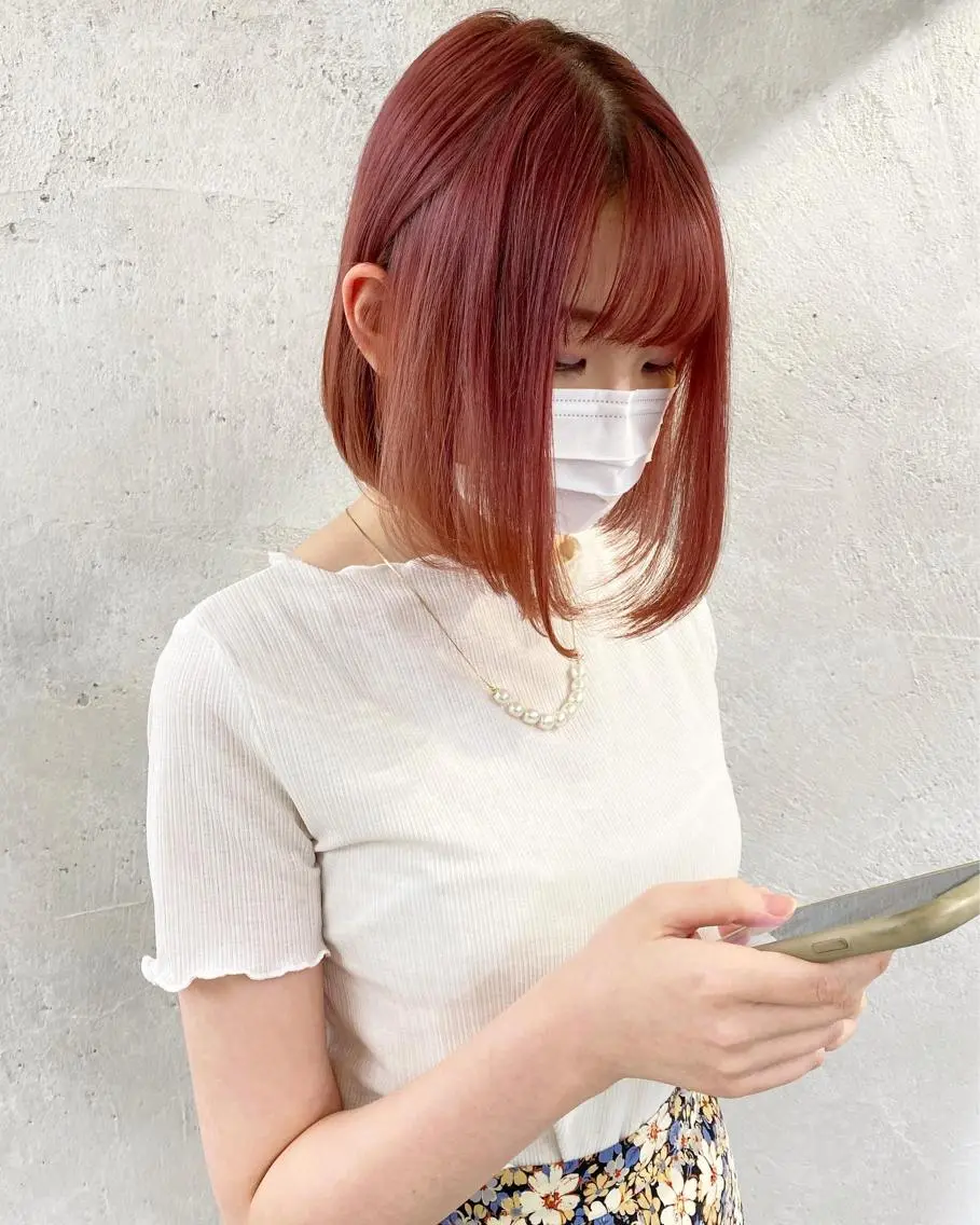 ミディアム カラー ヘアアレンジ 【池袋/スパイキー ショート】ⓝⓘⓜⓤのヘアスタイル