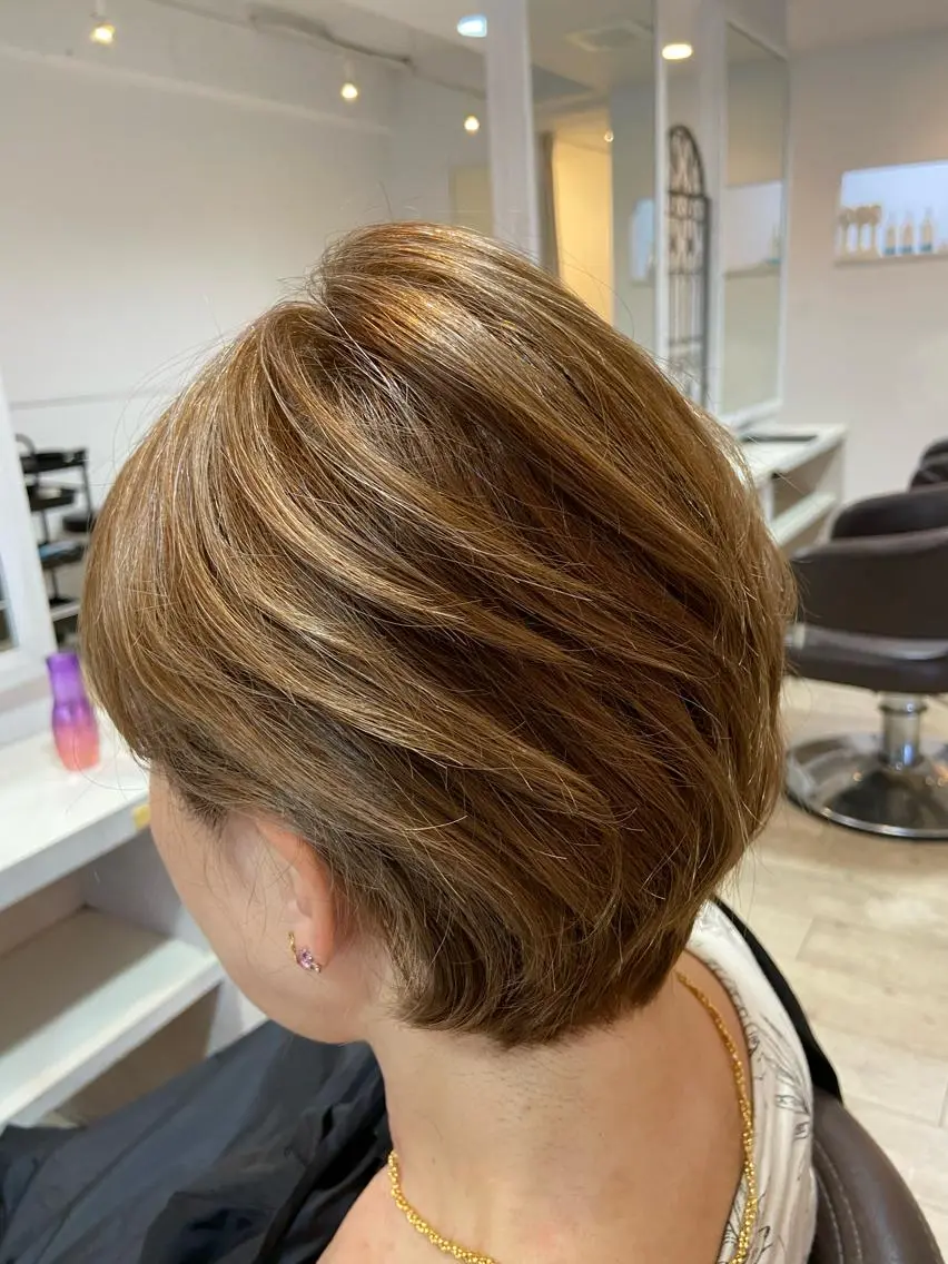 ショート 波川 幸功のヘアスタイル
