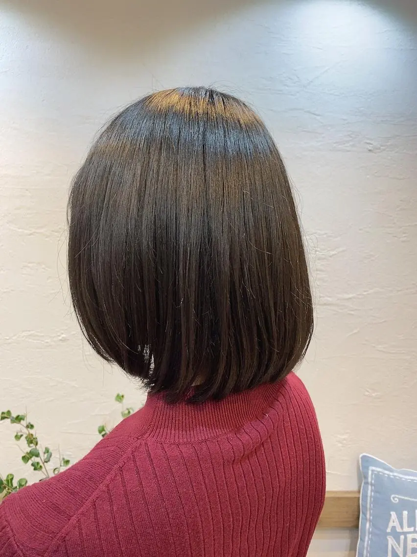 ショート ボブ 韓国ヘア☁️ mitsukiのヘアスタイル