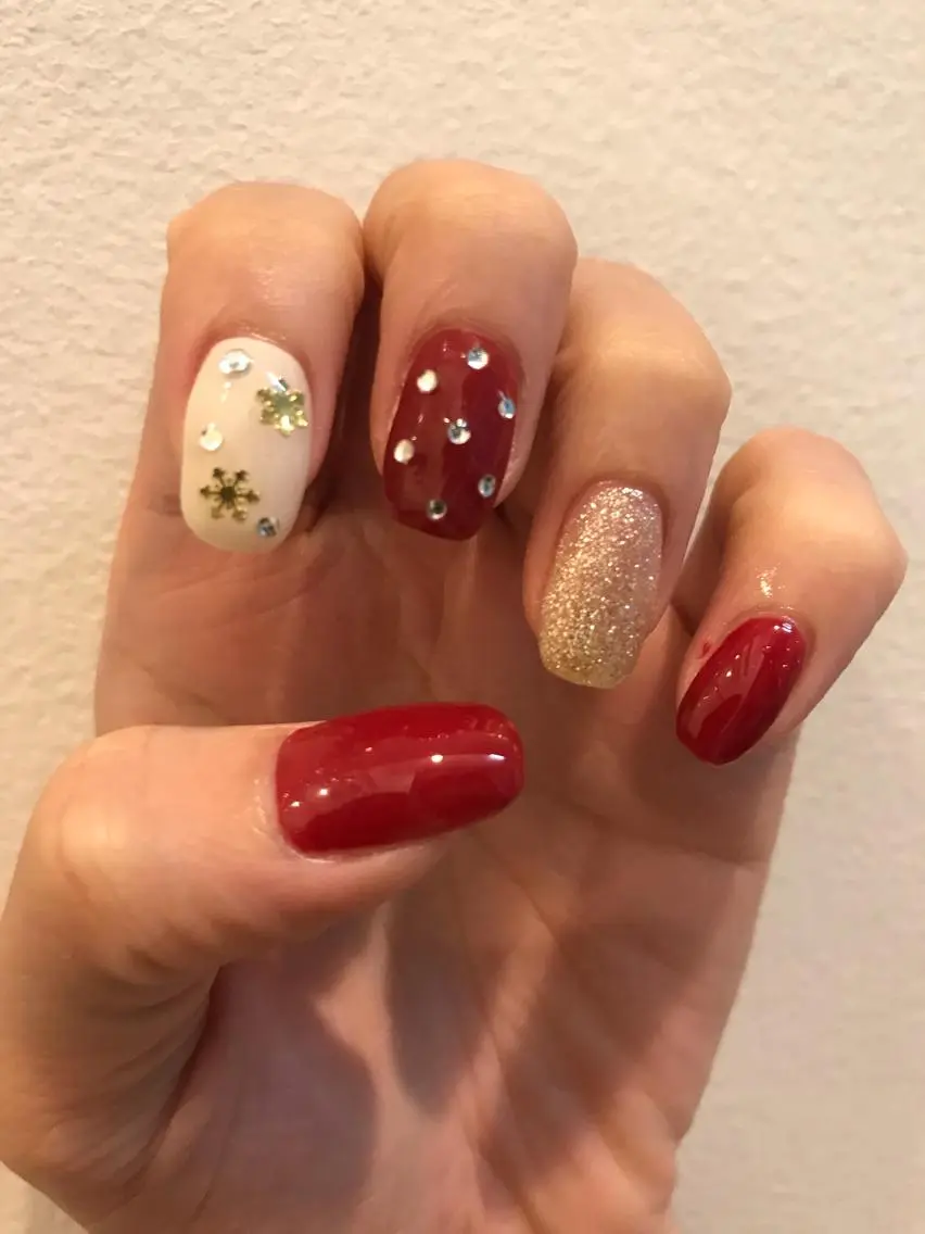 ネイル スクエアネイル emunail あやかのネイルデザイン