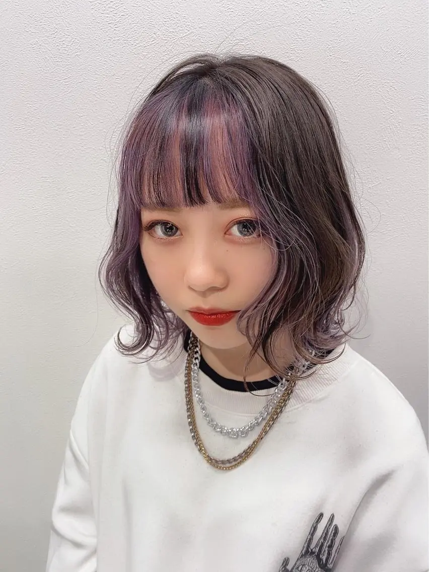 ミディアム カラー パーマ ヘアアレンジ メンズ キッズ ネイル マツエク・マツパ ヘアカラー トリートメント ヘアセット 🫧渋谷美容師 たくみ🫧のヘアスタイル