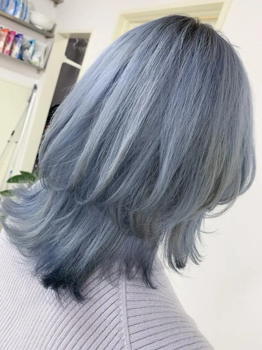 ミディアム ヘアカラー トリートメント 🥇近藤 恭輔🥇 Recharme新保のヘアスタイル