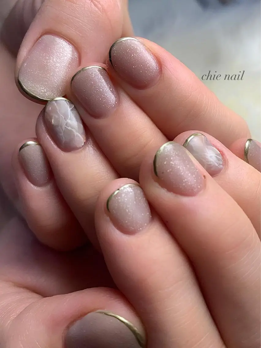 ネイル ゴールド 森ノ宮❤︎ chieのネイルデザイン