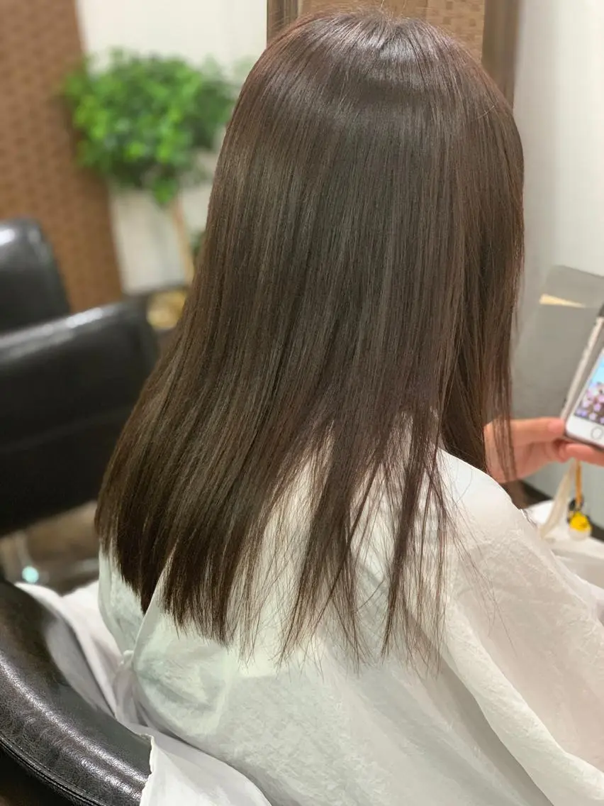 セミロング トリートメント ささき まさとのヘアスタイル
