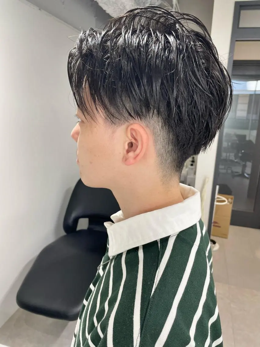 ショート メンズ カット 髪質改善will hairdesignのヘアスタイル