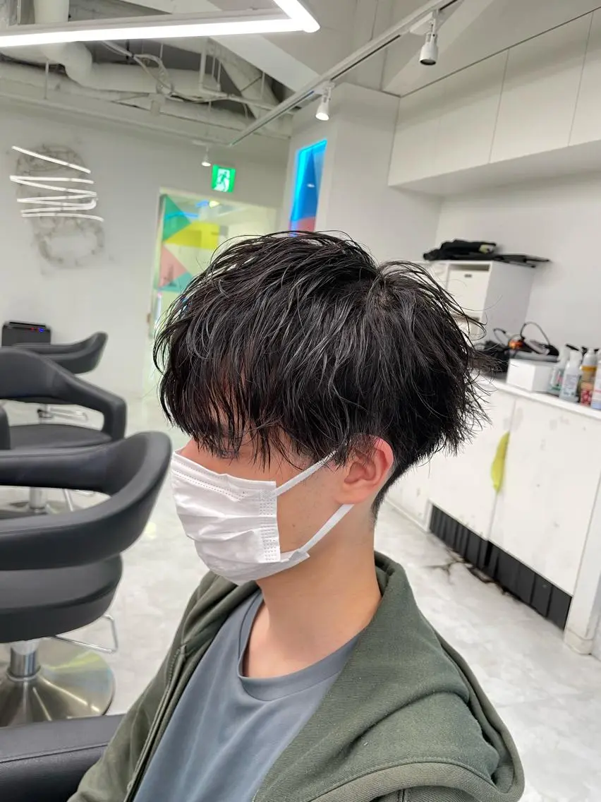 ショート パーマ メンズ 【メンズ特化】 笹目純のヘアスタイル