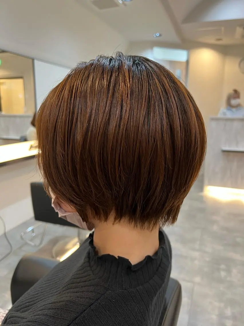 ショート ショートボブ ボブ ショートヘア カット 工藤 梨花のヘアスタイル