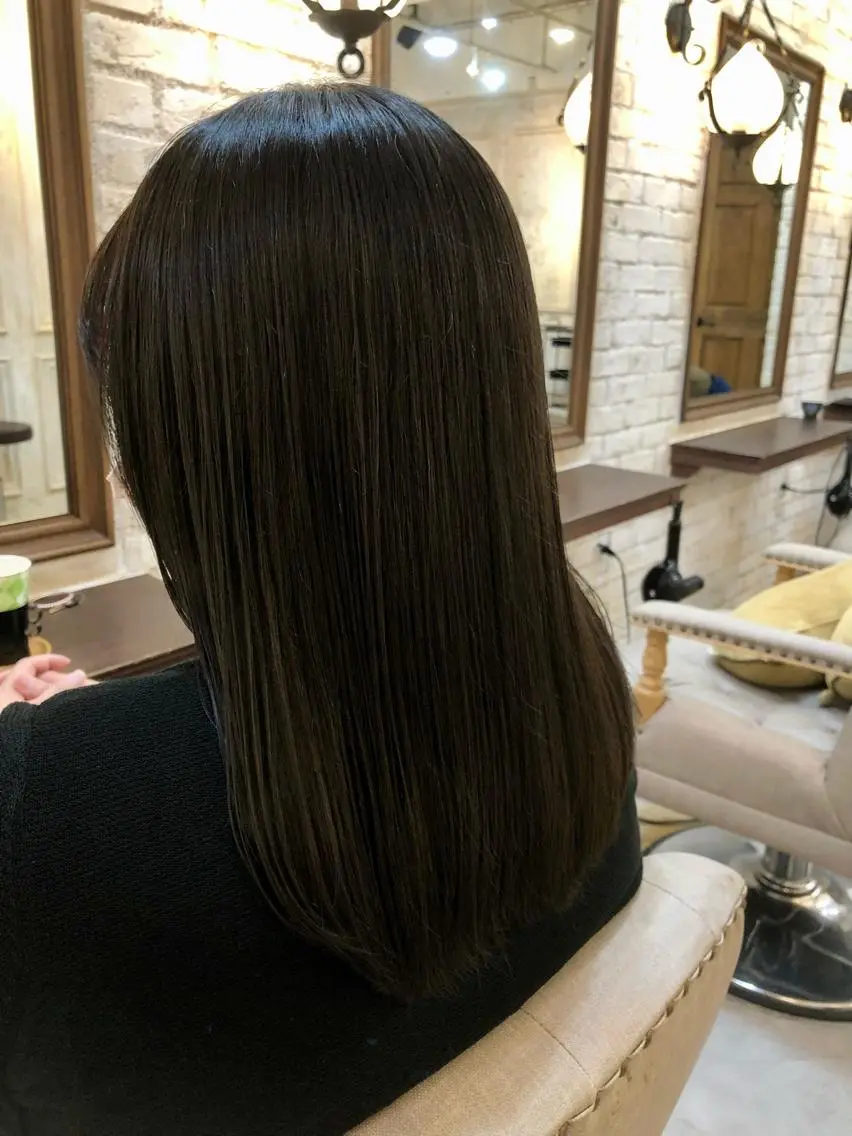 ロング カラー 鷺沼駅徒歩1分 キシタクのヘアスタイル