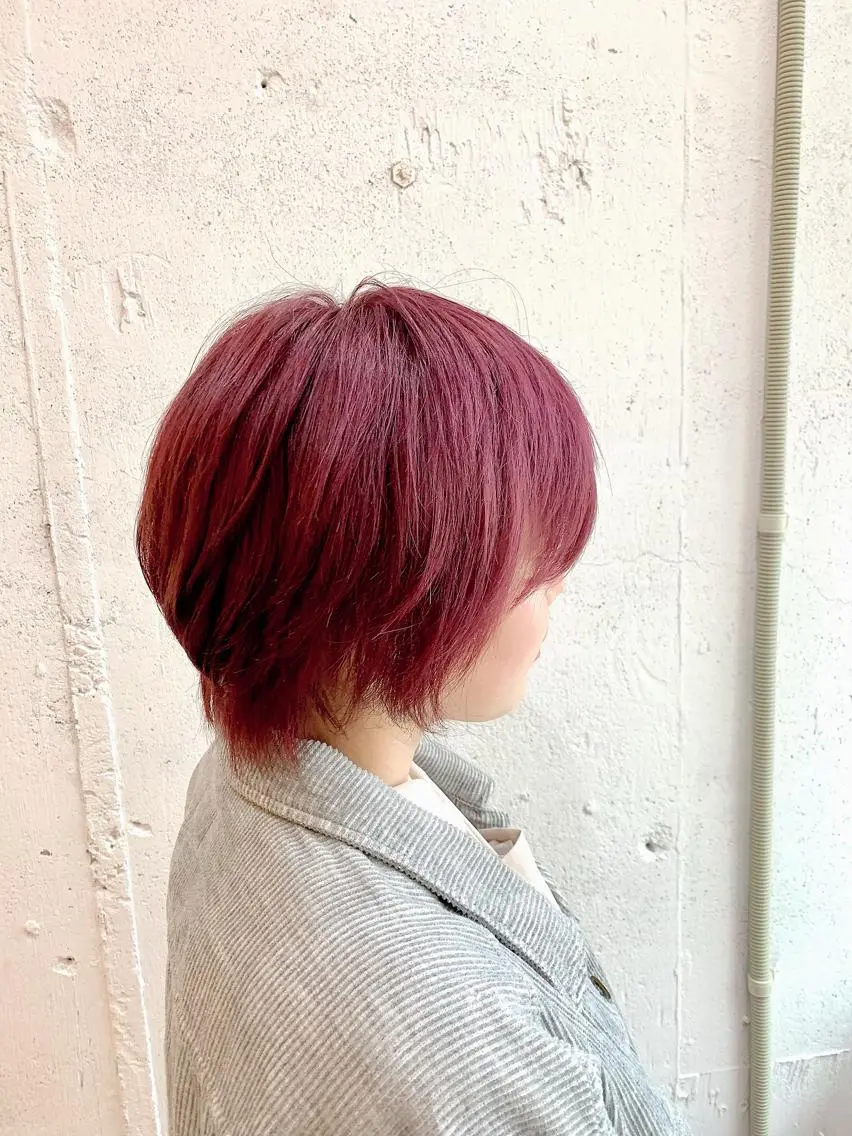 ショート カラー カット ヘアカラー トリートメント 💛丁寧さNo.🥇 🧸片山智裕💛のヘアスタイル