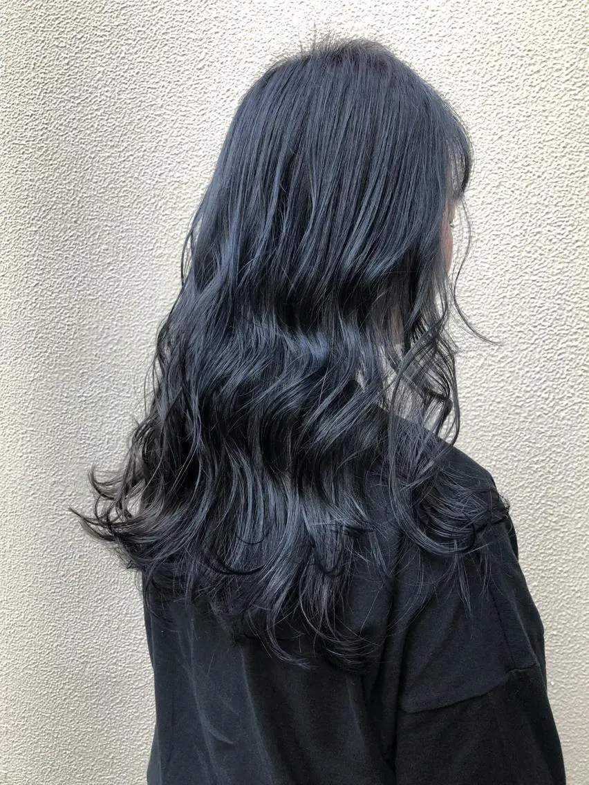 セミロング カラー カット ヘアカラー トリートメント ツキノキ ミナのヘアスタイル