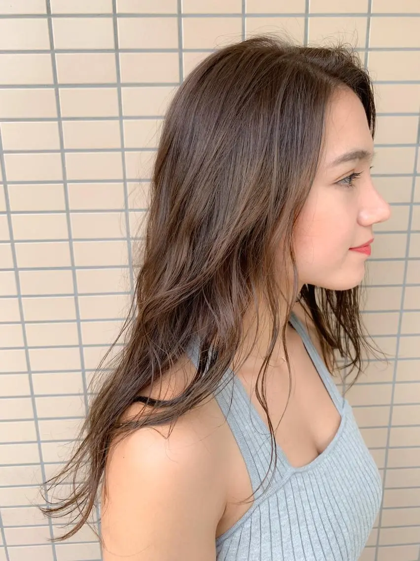 ミディアム カラー ✨上品レディーなヘア スタイルへ✨髙木諒也のヘアスタイル