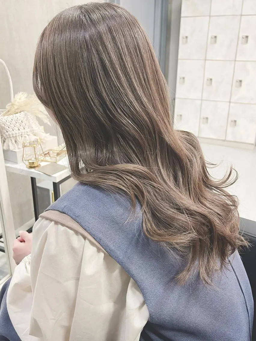 セミロング ハイライト 小林 正樹のヘアスタイル