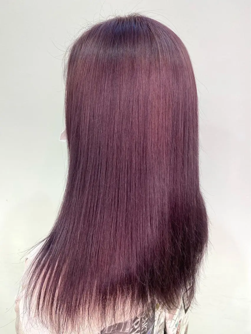 ロング カラー 流行デザイン特化 東方 舜のヘアスタイル