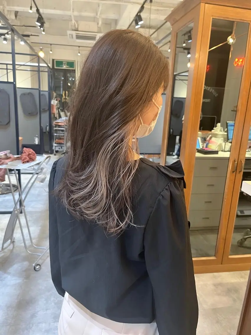 カラー 河原 楓樹のヘアスタイル