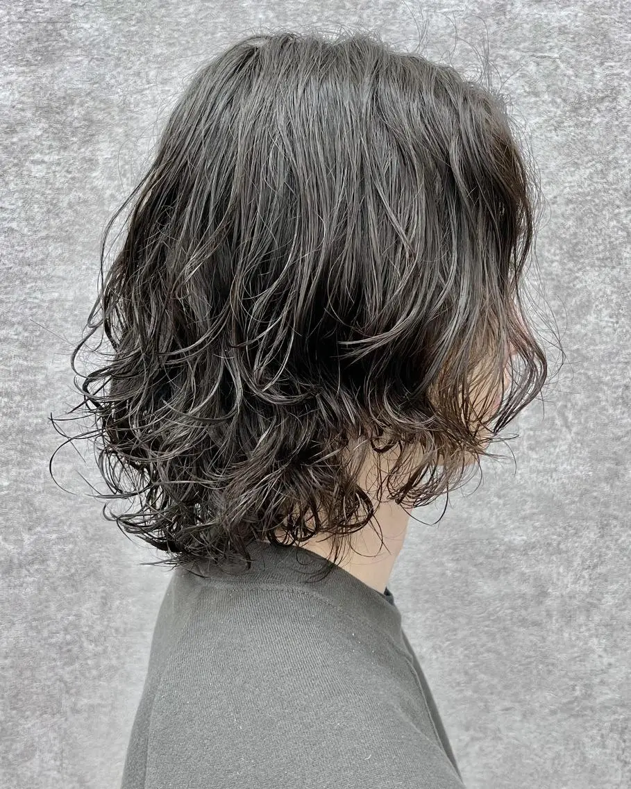 パーマ メンズ GLOP HOMME 店長 アオトのヘアスタイル