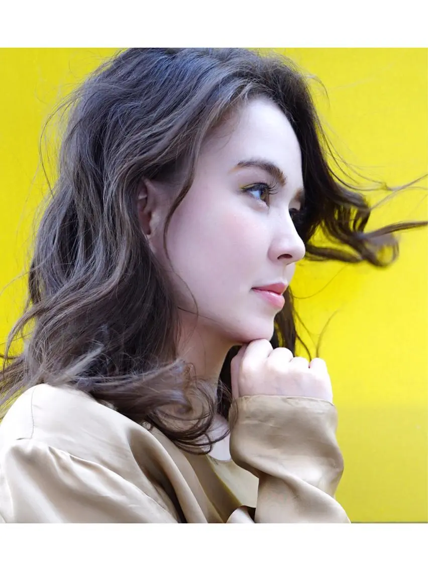 ロング カラー 花井 啓好のヘアスタイル