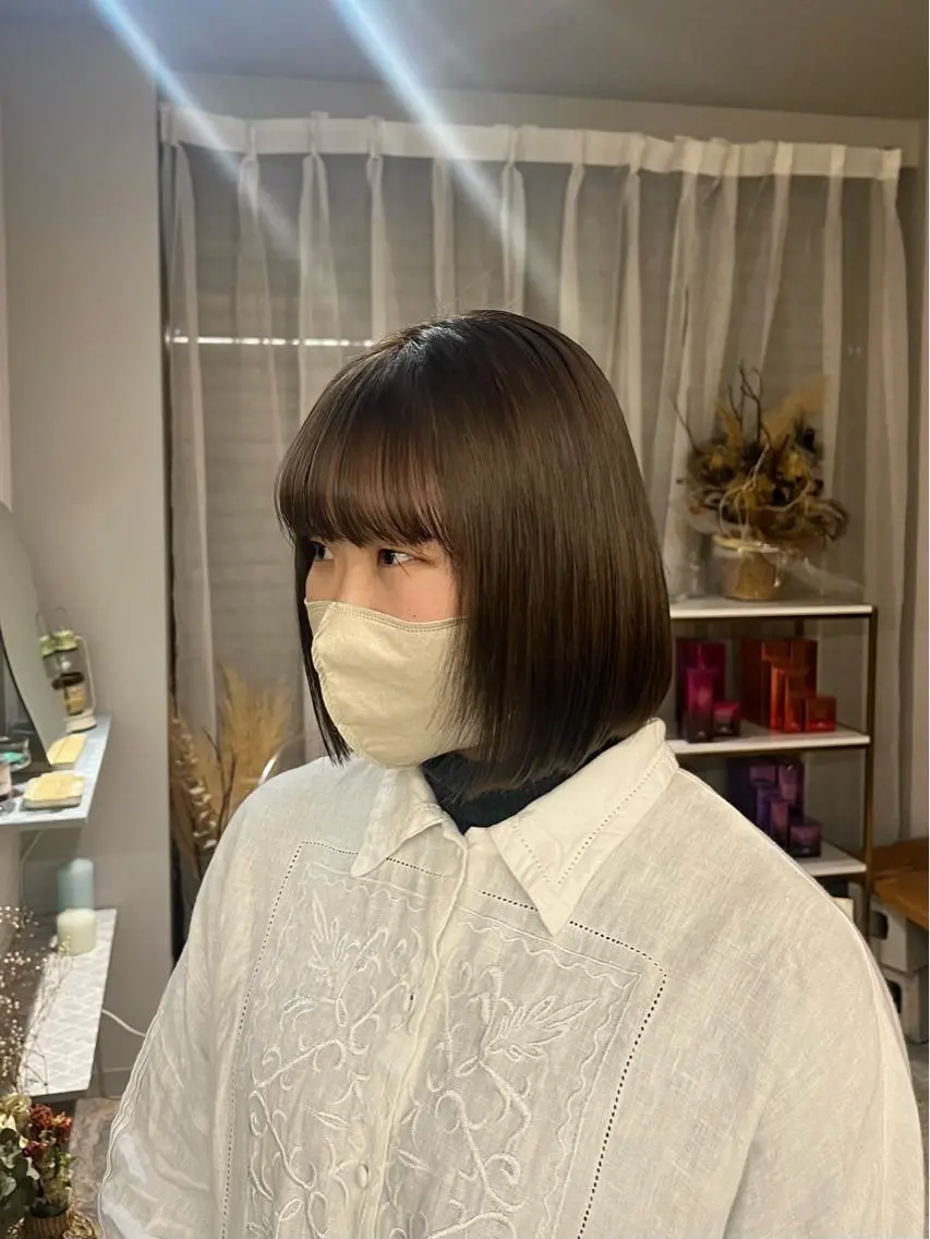 カラー 髪質改善カラー cipre 唯舞のヘアスタイル