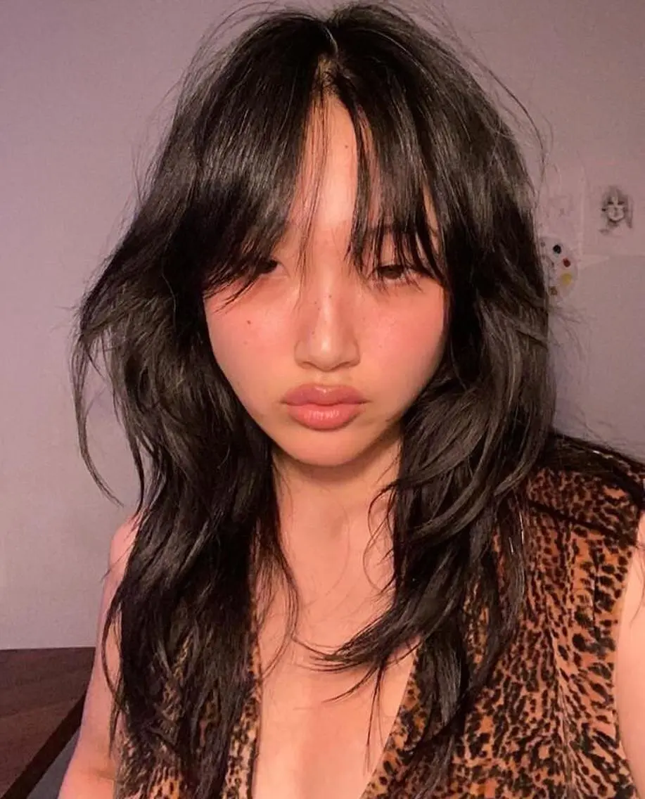 ロング 吉田一輝 外国人パーマのヘアスタイル