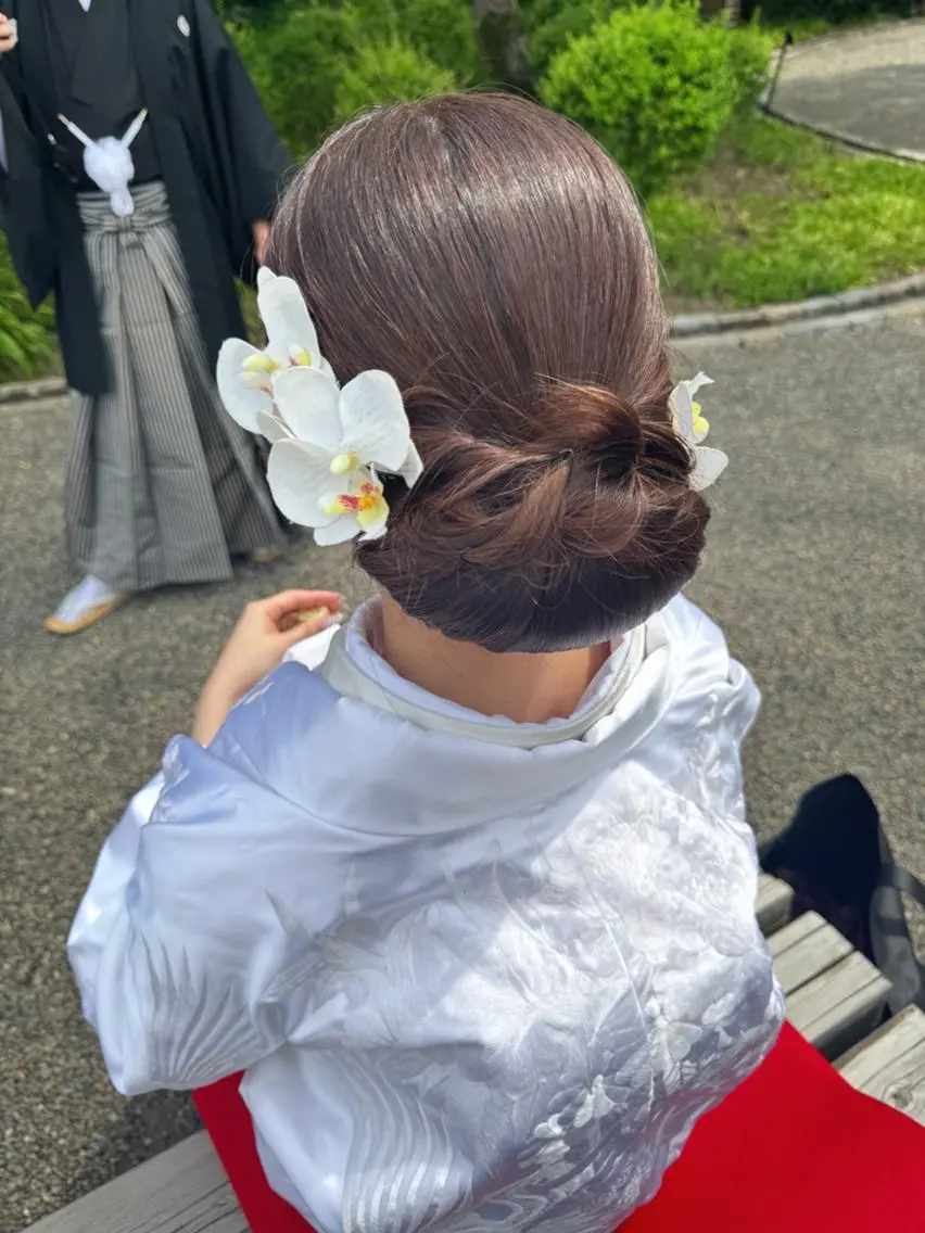 ヘアセット Mirashy 成田のヘアスタイル