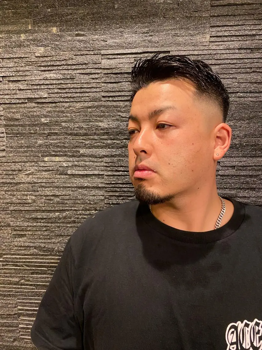 ショート 牧 颯斗のヘアスタイル