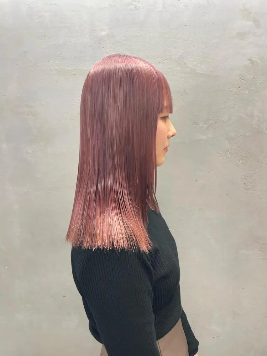 ロング カラー ヘアアレンジ ヘアカラー トリートメント 🌀MaNO🌀 ネモトナツキのヘアスタイル