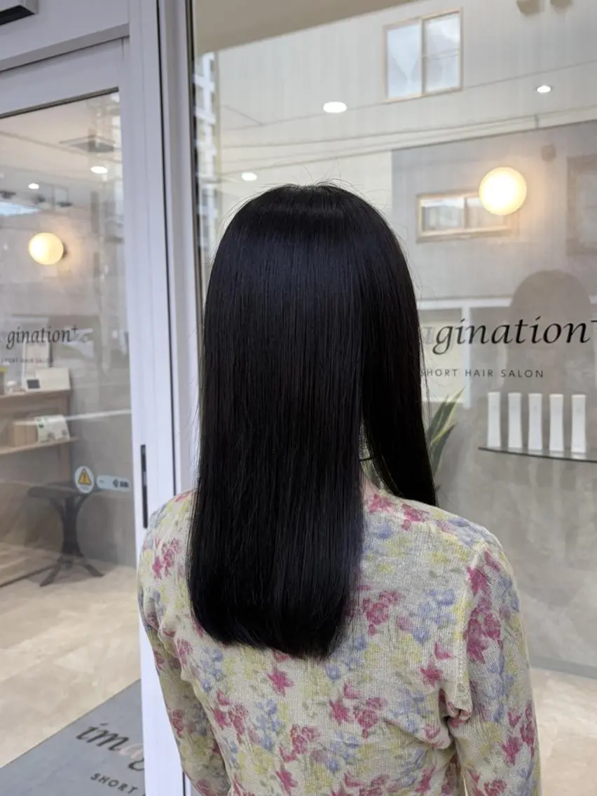 カラー ブルーカラー 透明感カラー オレンジ 韓国ヘアケアブリーチ 莉奈のヘアスタイル
