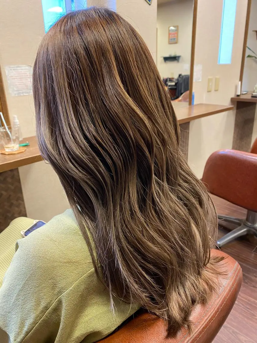 ロング カラー ロング liL hair サトウリョウタのヘアスタイル