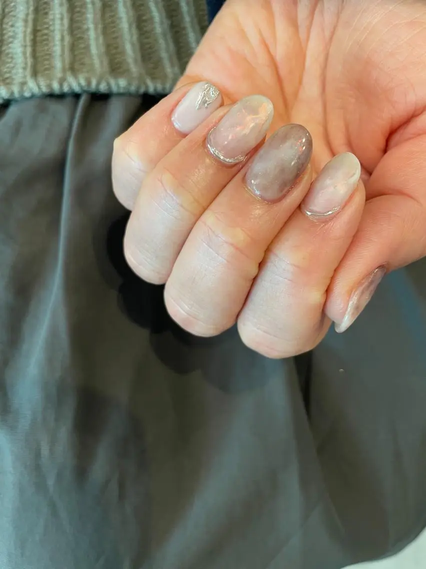 ネイル ニュアンスネイル Lira nailのネイルデザイン