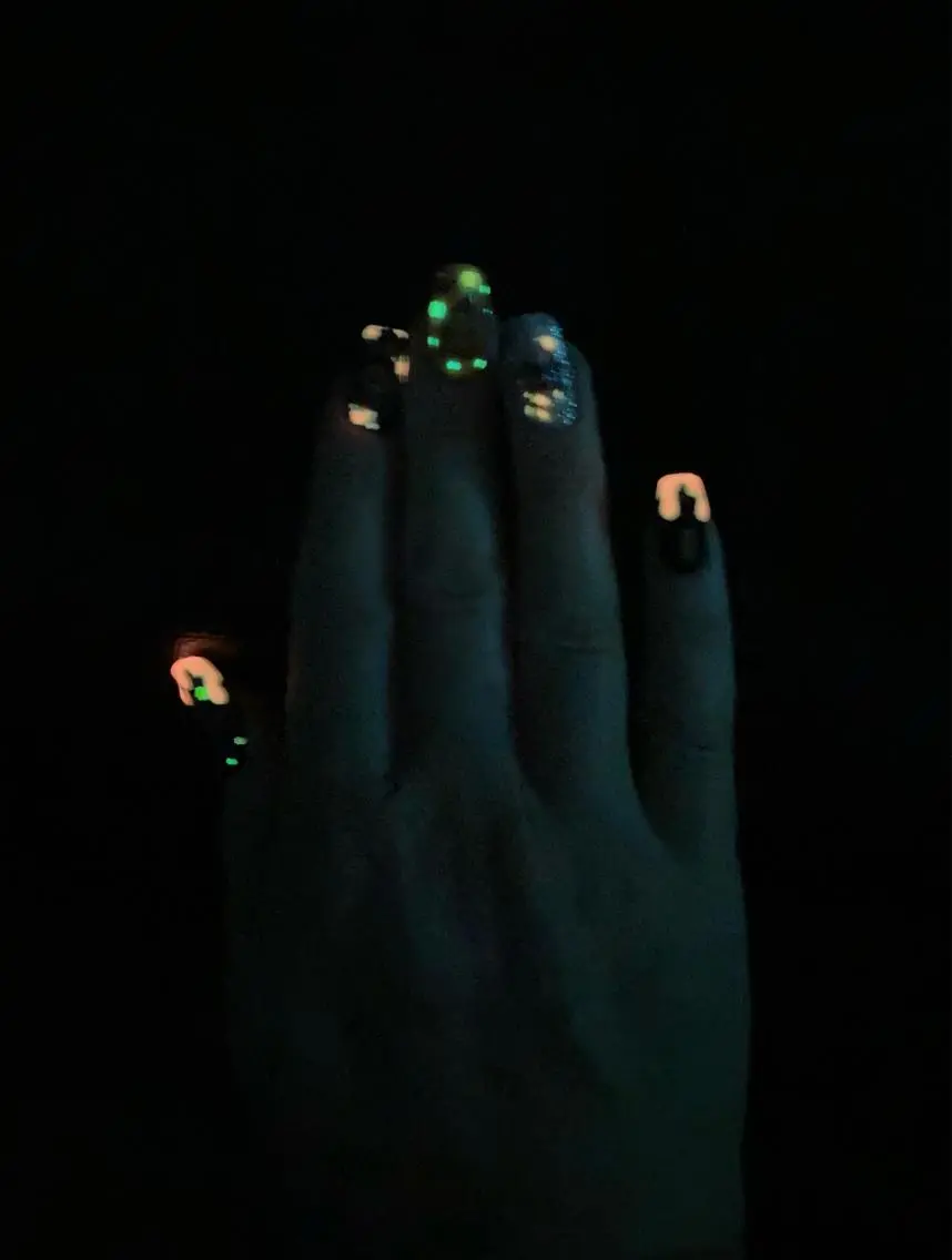 ネイル ジェルネイル ハロウィン ゆぴねいる yupinailのネイルデザイン