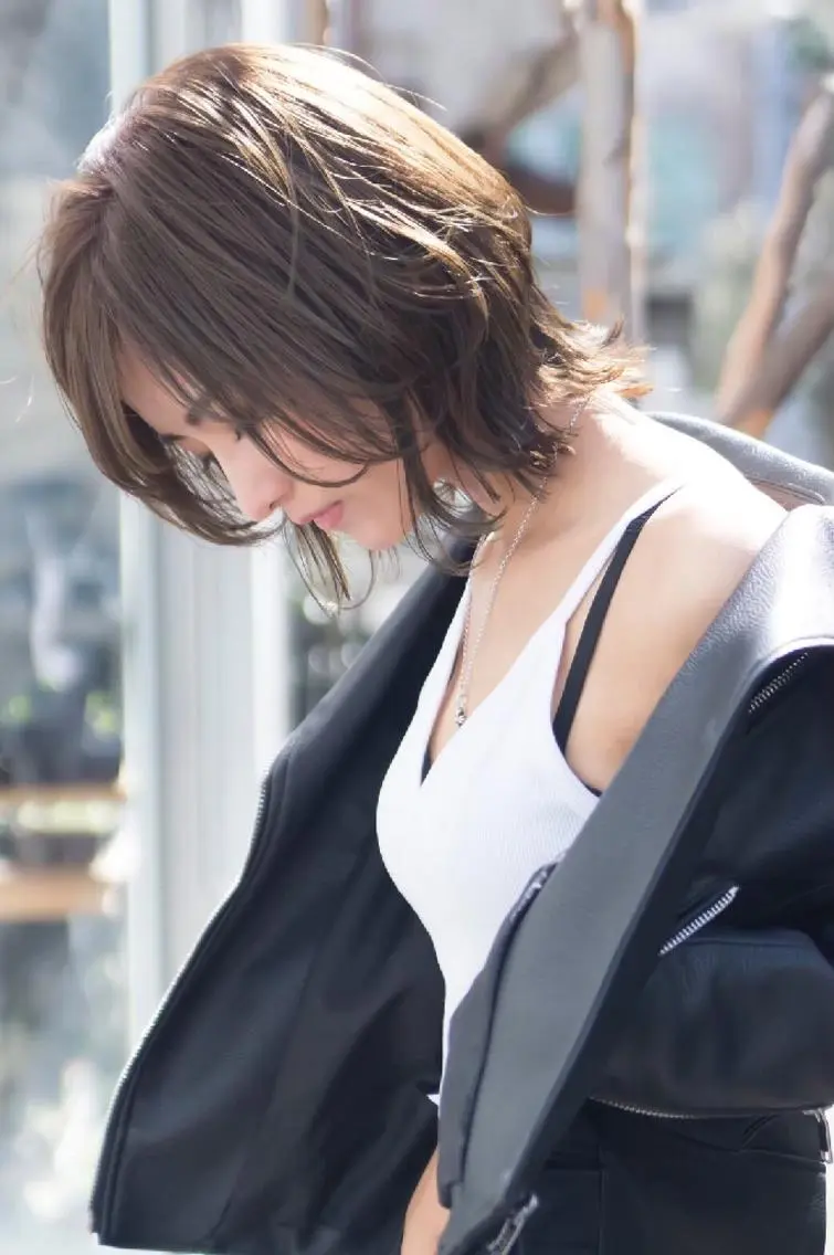 ミディアム カラー 新宿メンズ専門 モテ清潔感パーマ特化のヘアスタイル