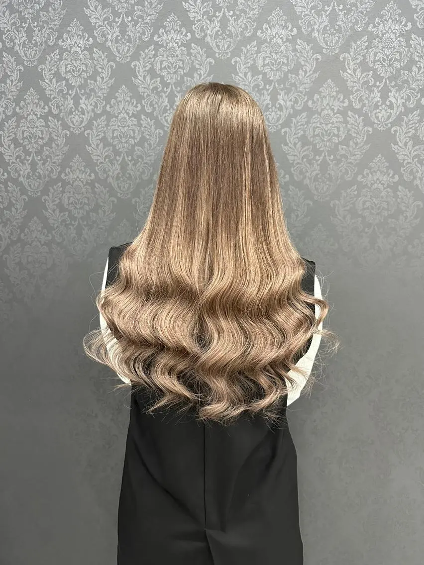 ロング シールエクステ KUMA🧸のヘアスタイル