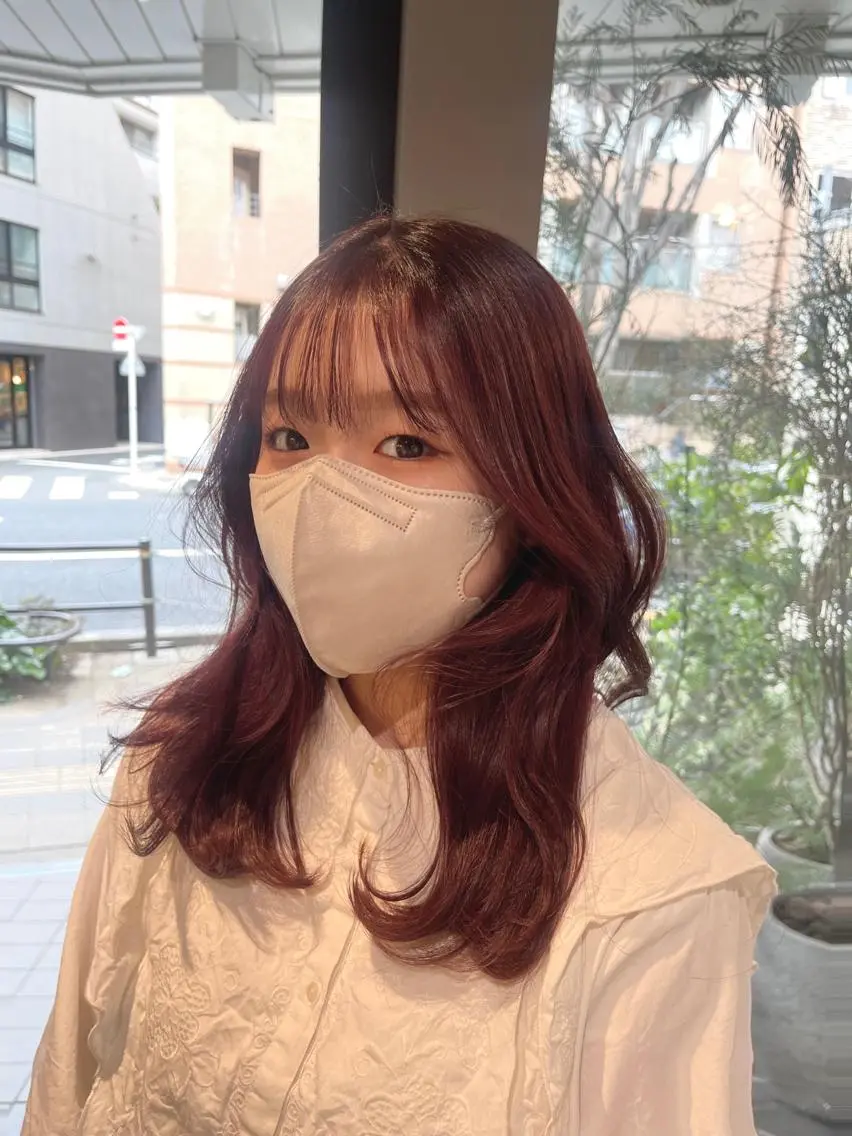 ミディアム zest kalonのヘアスタイル