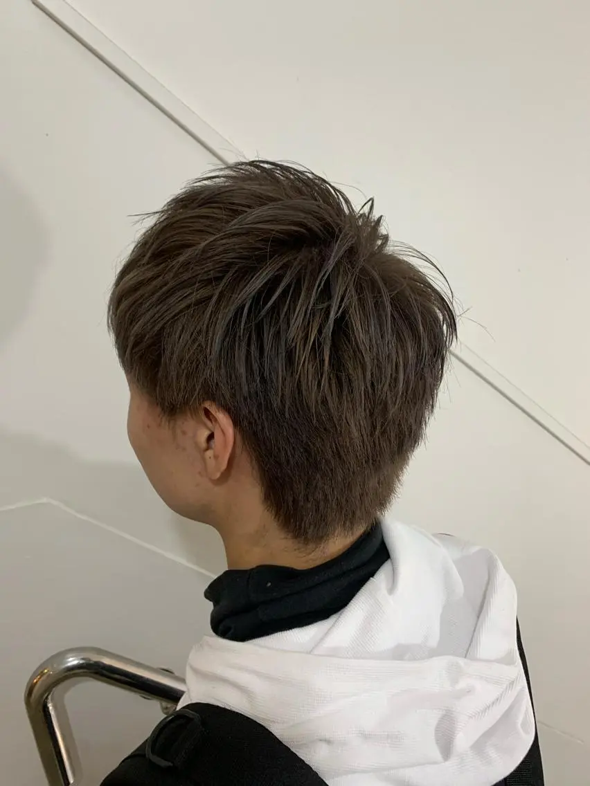 ショート カラー メンズ 【髪質改善美容師】 KAITOのヘアスタイル