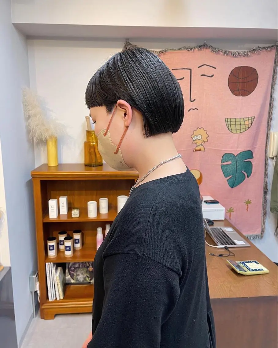 ショート カラー ボブ カット ヘアカラー トリートメント 丁寧なカウンセリング 🌿KENTA🌿のヘアスタイル