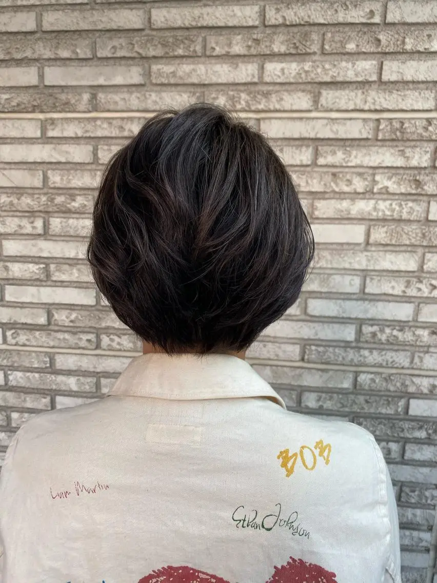 ショート 大石 さやかのヘアスタイル