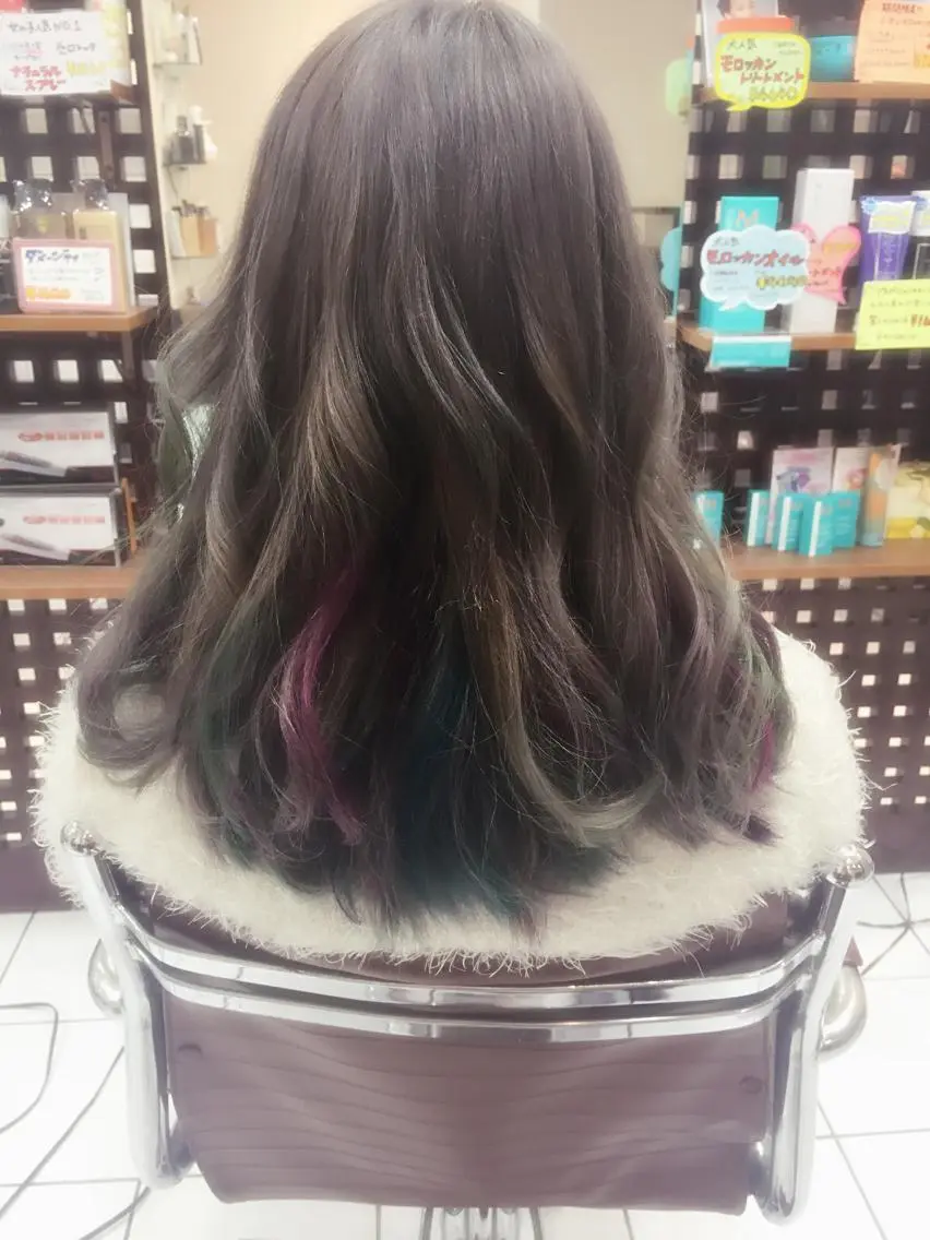 ショート ミディアム セミロング ロング カラー パーマ ヘアアレンジ 神山 昌子のヘアスタイル