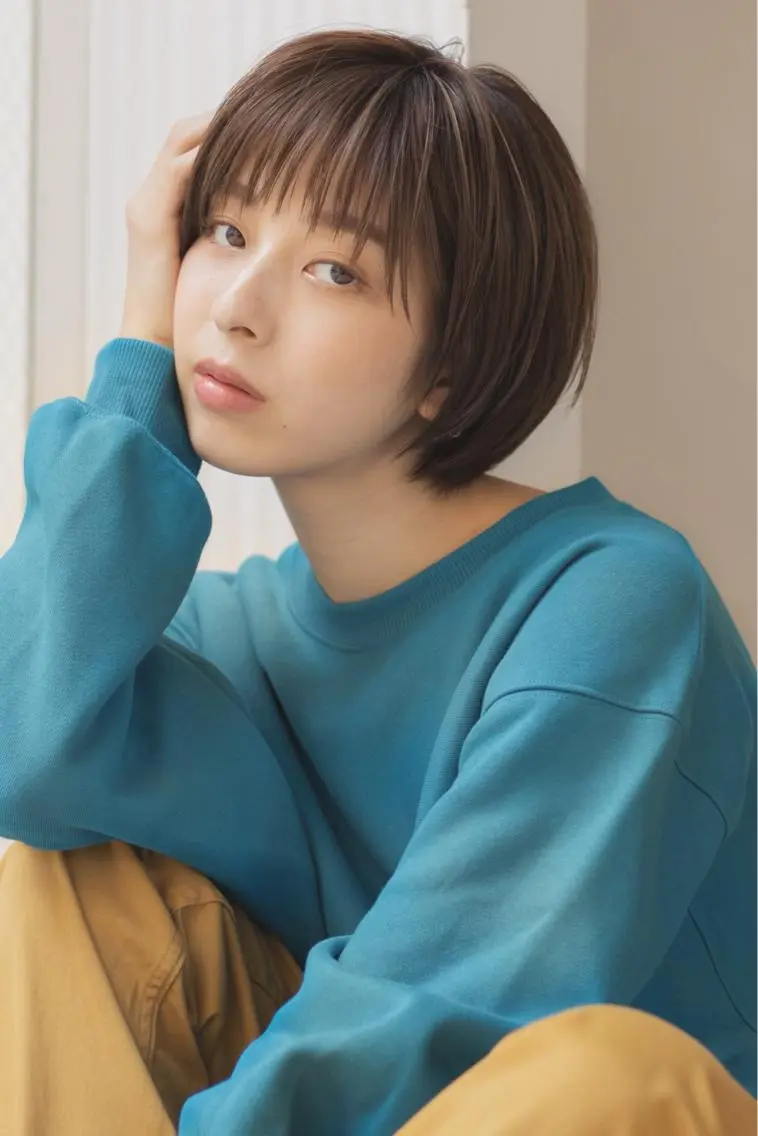 ショート ハイライト "オクムラ タクヤ"のヘアスタイル