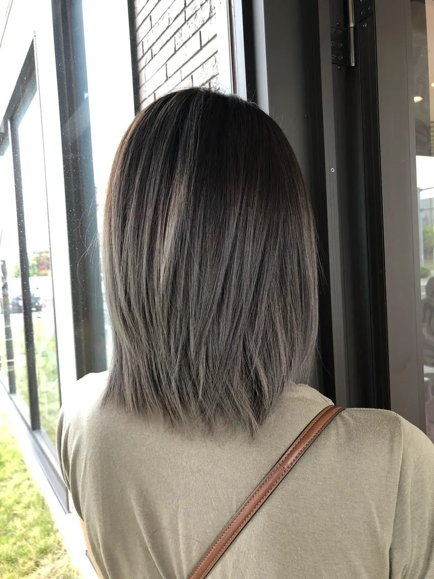 ミディアム カラー 大塚 貴之のヘアスタイル