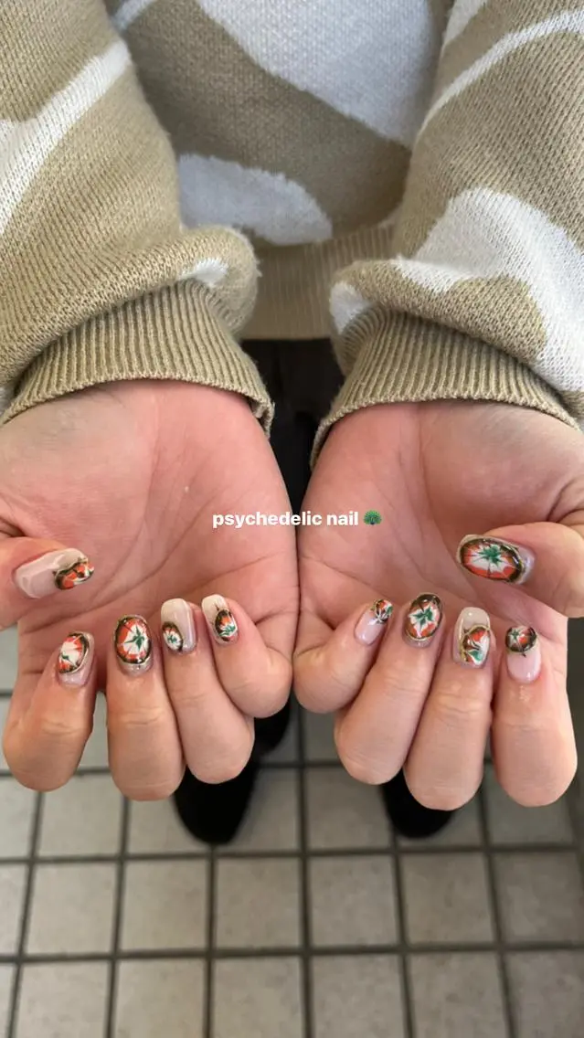 ネイル niconail 🧣ayu 📍烏山のネイルデザイン